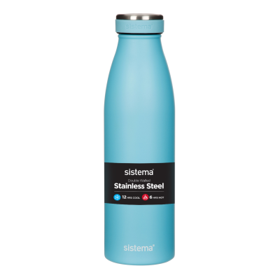 144601_Drink Bottle Stainless Steel Sistema 500ml_PowderBlue.png