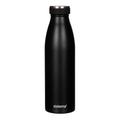 144601_Drink Bottle Stainless Steel Sistema 500ml_OnyxBlack_2.png
