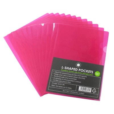 120683_L Shape Pockets Office Supply Co Pink Translucent A4 Pack of 12.png
