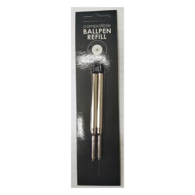 118801_Ballpoint Pen Refill GBP Black Parker Compatible Medium Pack of 2.png