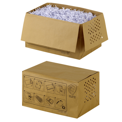 Shredder Bags Stack and Shred Auto Plus 100 Rexel Recyclable Paper 20 ...