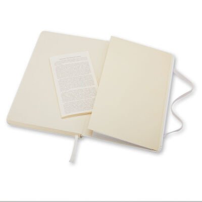 Moleskine Soft Notebook with Dotted Pages Pocket Khaki Beige