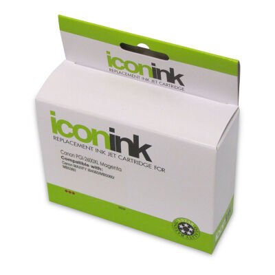 153300_Compatible Ink Cartridge Icon PGI2600XL Canon Magenta High Yield.jpg