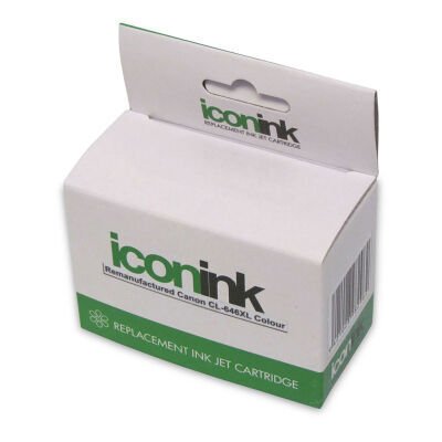 153608_Remanufactured Ink Cartridge Icon CL646XL Canon Tri-Colour High Yield.jpg
