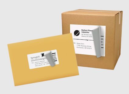 Address & Shipping Print Labels