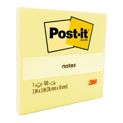 Post-it® Notes, Cape Town, 76 x 76 mm, 5/Pack, 654-5PK