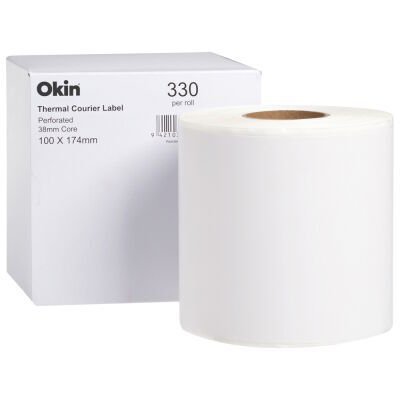 ITCL001 Okin Thermal Courier Label Perf 100x174.jpg