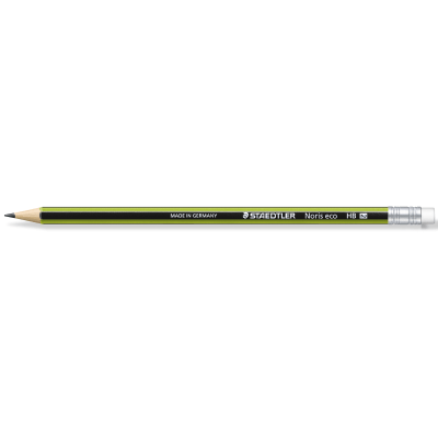 Pencil Noris Eco 182 30 Staedtler with Eraser HB | Kiwi Office
